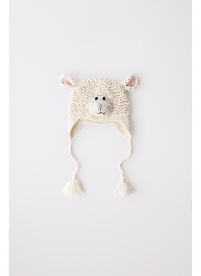 Шапка из 100% шерсти овца лим�...