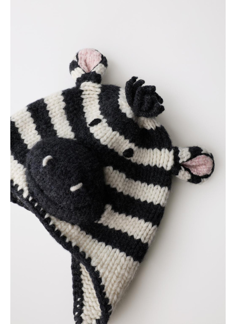 100% шерстяной шапка зебра limited edition 100% шерстяной шапка зебра limited edition