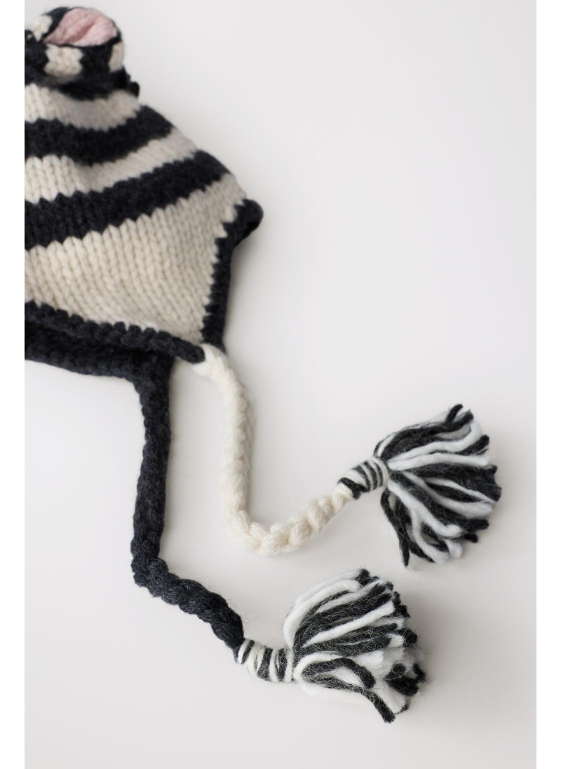 100% шерстяной шапка зебра limited edition 100% шерстяной шапка зебра limited edition