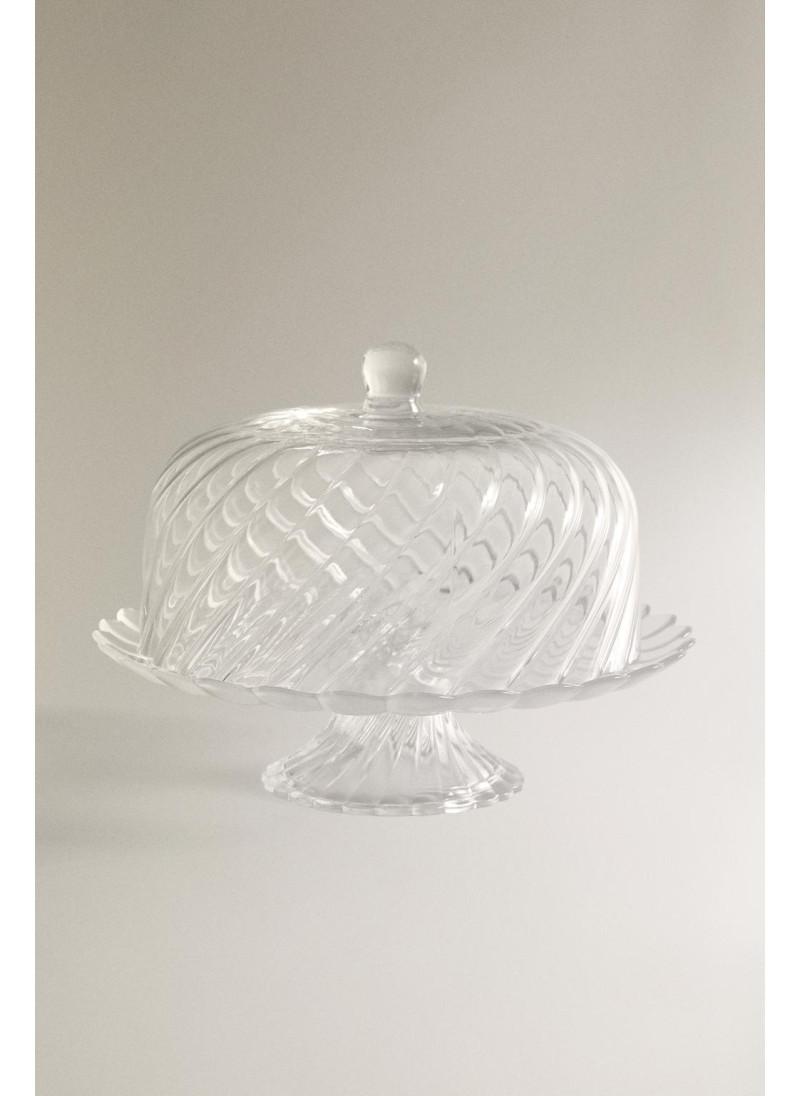 Прозрачный стеклянный торт...