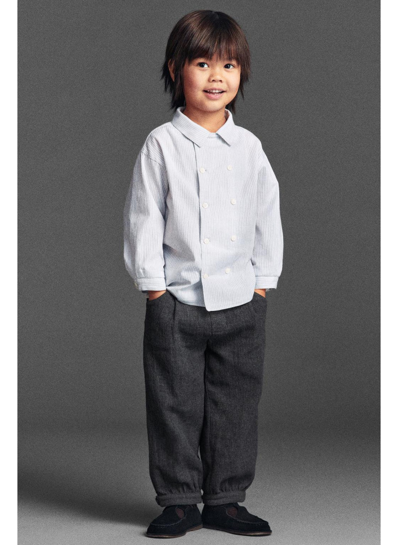 Текстурированные брюки с з�...