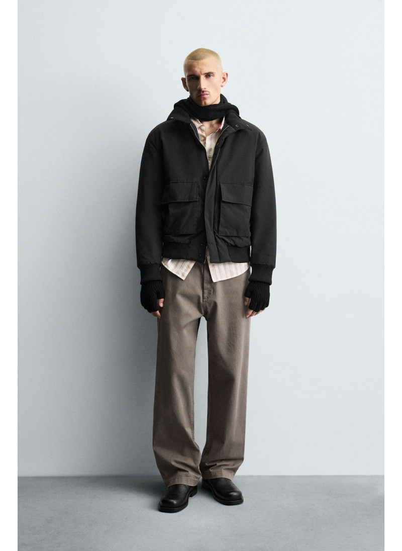 Пуховик с водоотталкивающе...