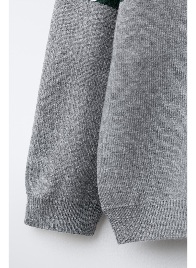 Поло из вязаного полотна в полоску Поло из вязаного полотна в полоску