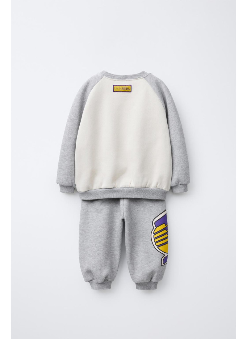 Костюм для бега nba - лос-анджелес лейкерс: свитшот и брюки для бега Костюм для бега nba - лос-анджелес лейкерс: свитшот и брюки для бега