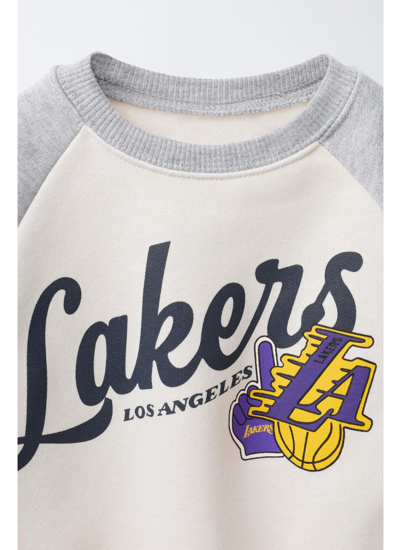 Костюм для бега nba - лос-анджелес лейкерс: свитшот и брюки для бега Костюм для бега nba - лос-анджелес лейкерс: свитшот и брюки для бега