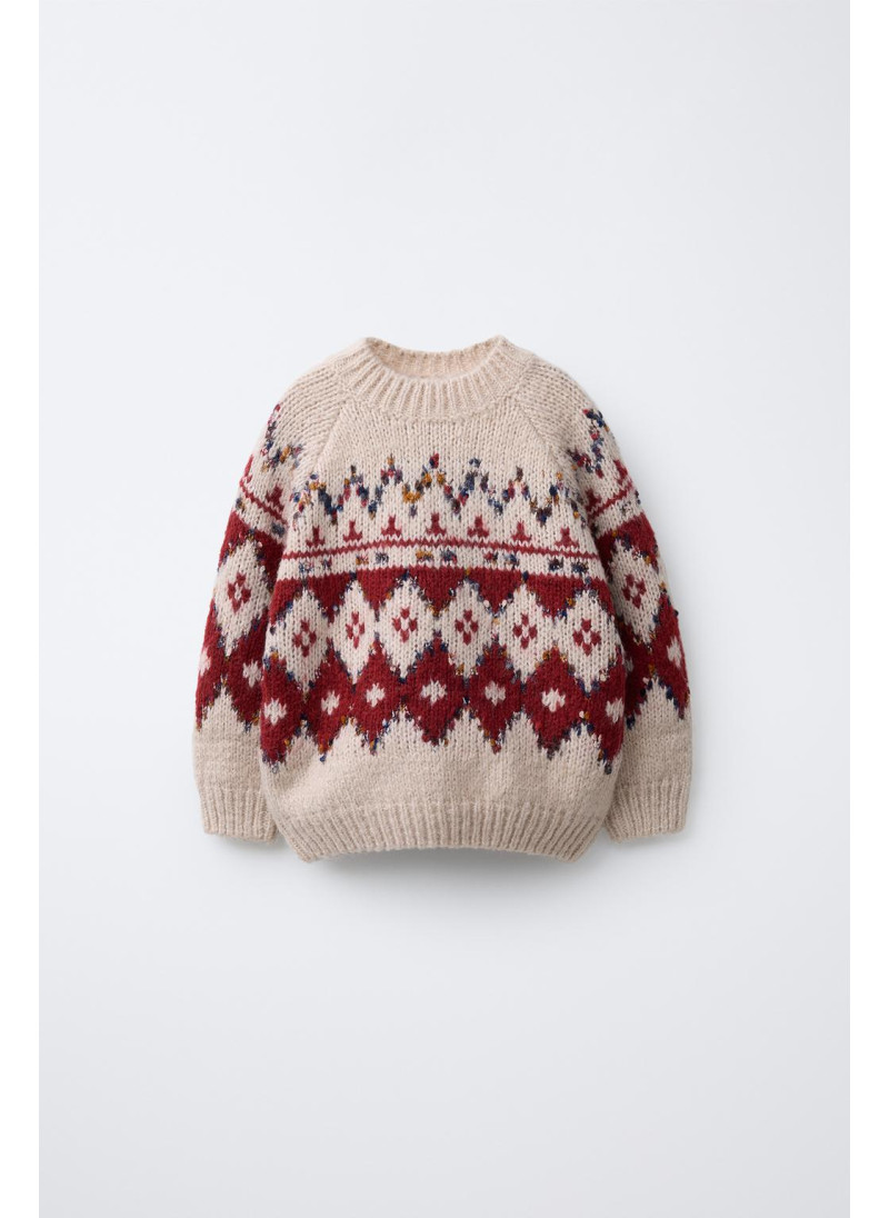 Джемпер с жаккардовым узором Джемпер с жаккардовым узором