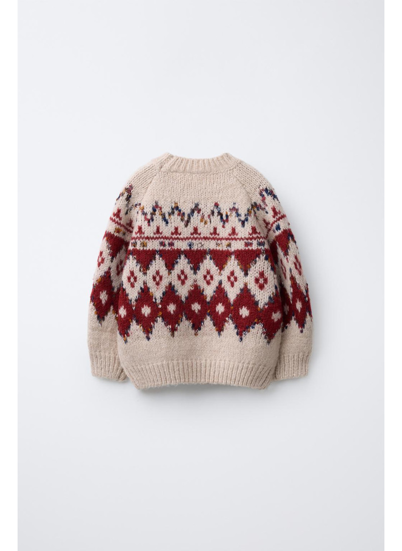 Джемпер с жаккардовым узором Джемпер с жаккардовым узором