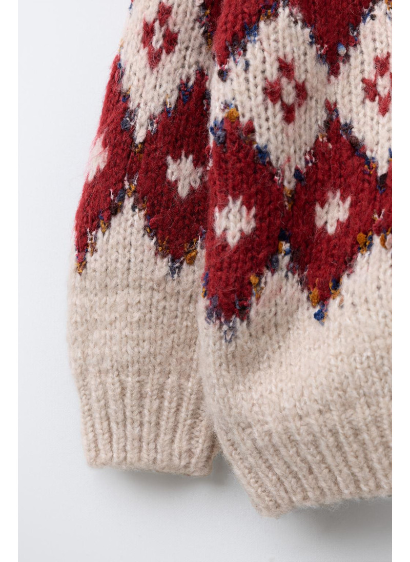 Джемпер с жаккардовым узором Джемпер с жаккардовым узором