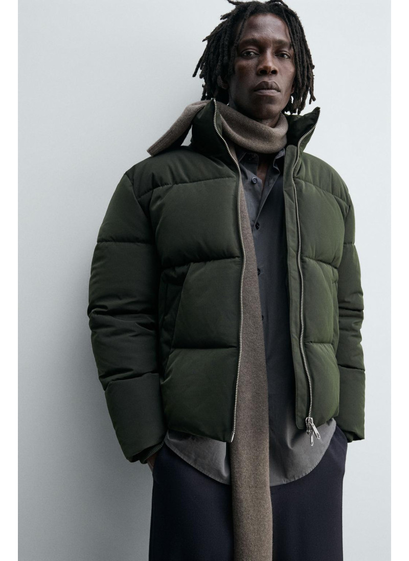 Куртка с квадратным покроем, отталкивающая воду Куртка с квадратным покроем, отталкивающая воду