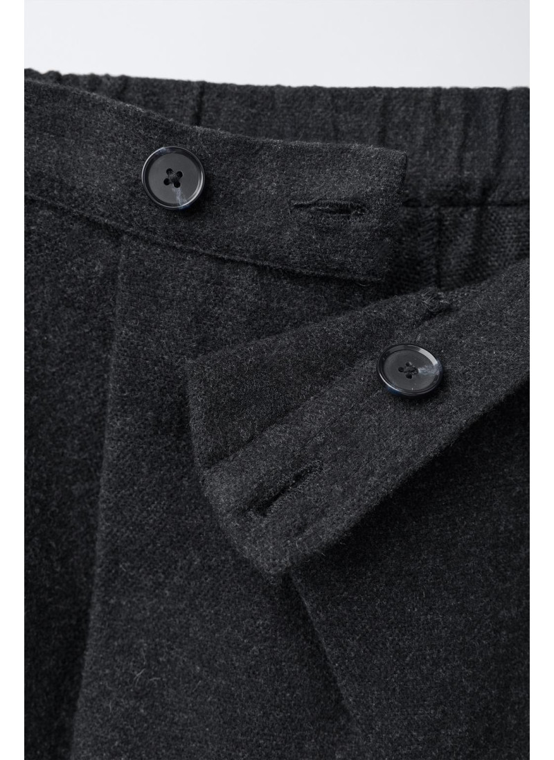 Багги из мягкого материала с эластичным поясом Багги из мягкого материала с эластичным поясом