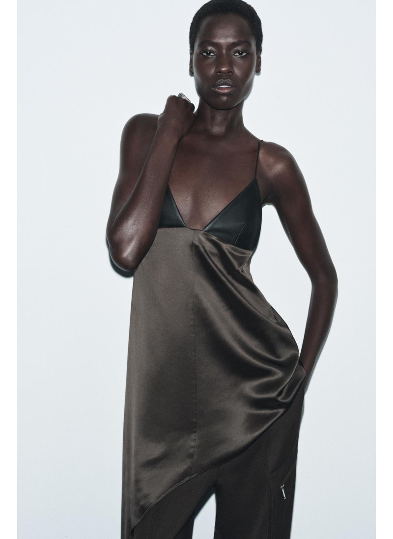 КОМБИНИРОВАННЫЙ АСИММЕТРИЧНЫЙ ТОП — ZW COLLECTION КОМБИНИРОВАННЫЙ АСИММЕТРИЧНЫЙ ТОП — ZW COLLECTION