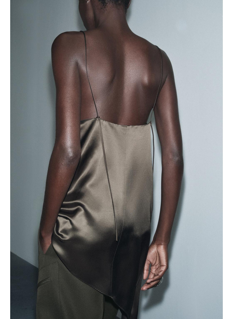 КОМБИНИРОВАННЫЙ АСИММЕТРИЧНЫЙ ТОП — ZW COLLECTION КОМБИНИРОВАННЫЙ АСИММЕТРИЧНЫЙ ТОП — ZW COLLECTION