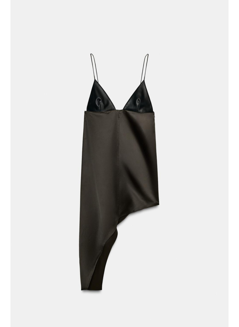 КОМБИНИРОВАННЫЙ АСИММЕТРИЧНЫЙ ТОП — ZW COLLECTION КОМБИНИРОВАННЫЙ АСИММЕТРИЧНЫЙ ТОП — ZW COLLECTION