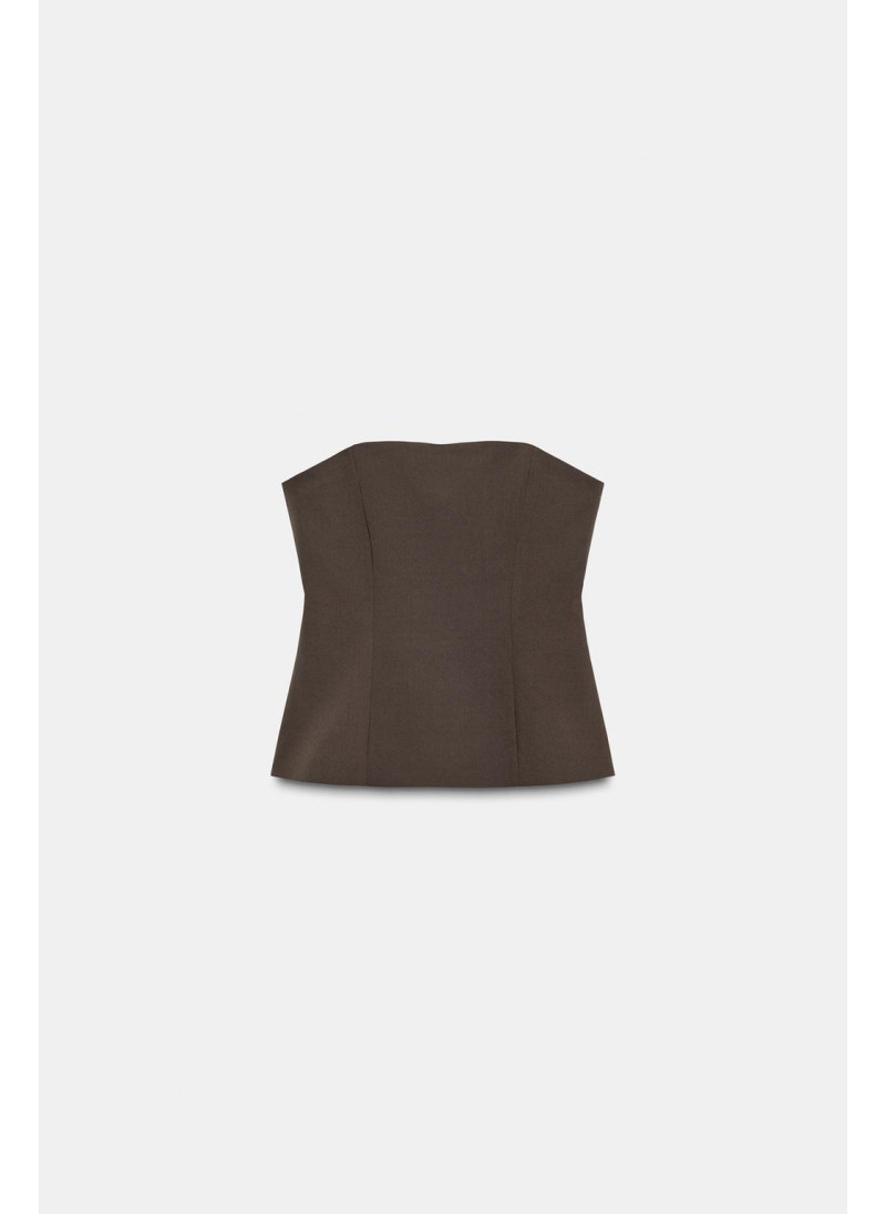 Топ без бретелек Топ без бретелек