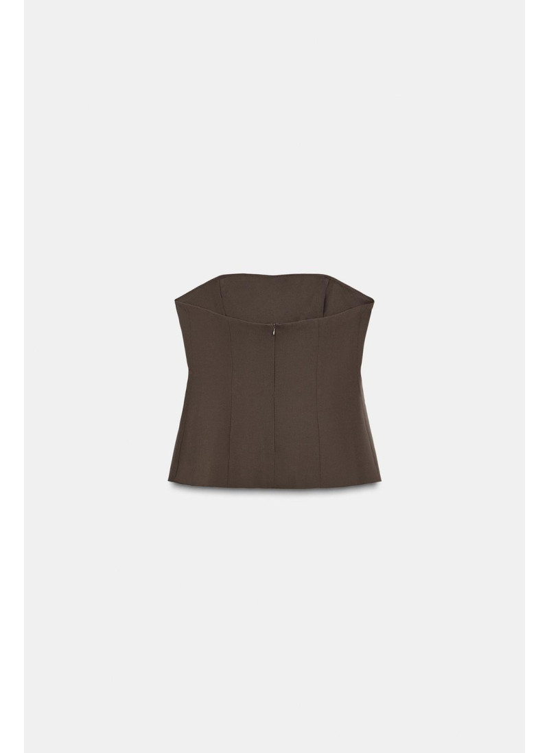 Топ без бретелек Топ без бретелек