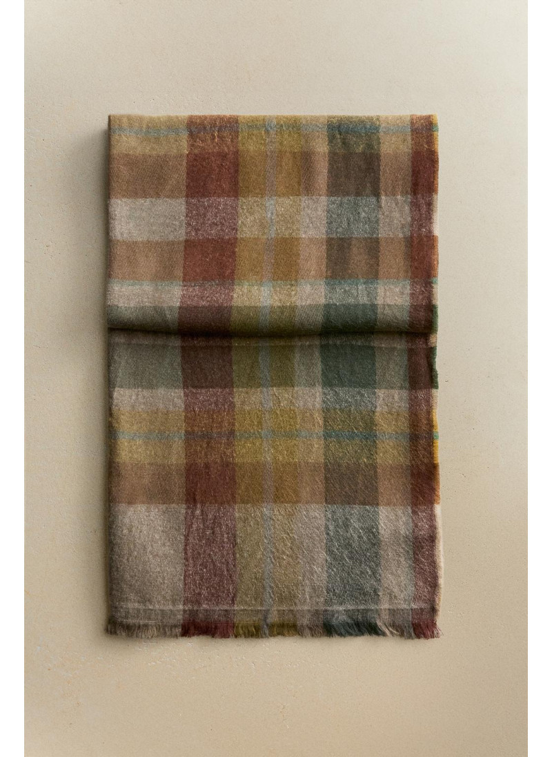 Плед из хлопка в клетку Плед из хлопка в клетку