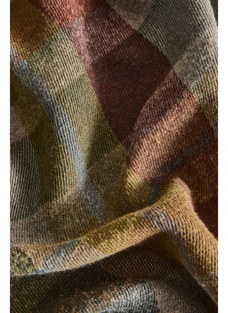 Плед из хлопка в клетку Плед из хлопка в клетку