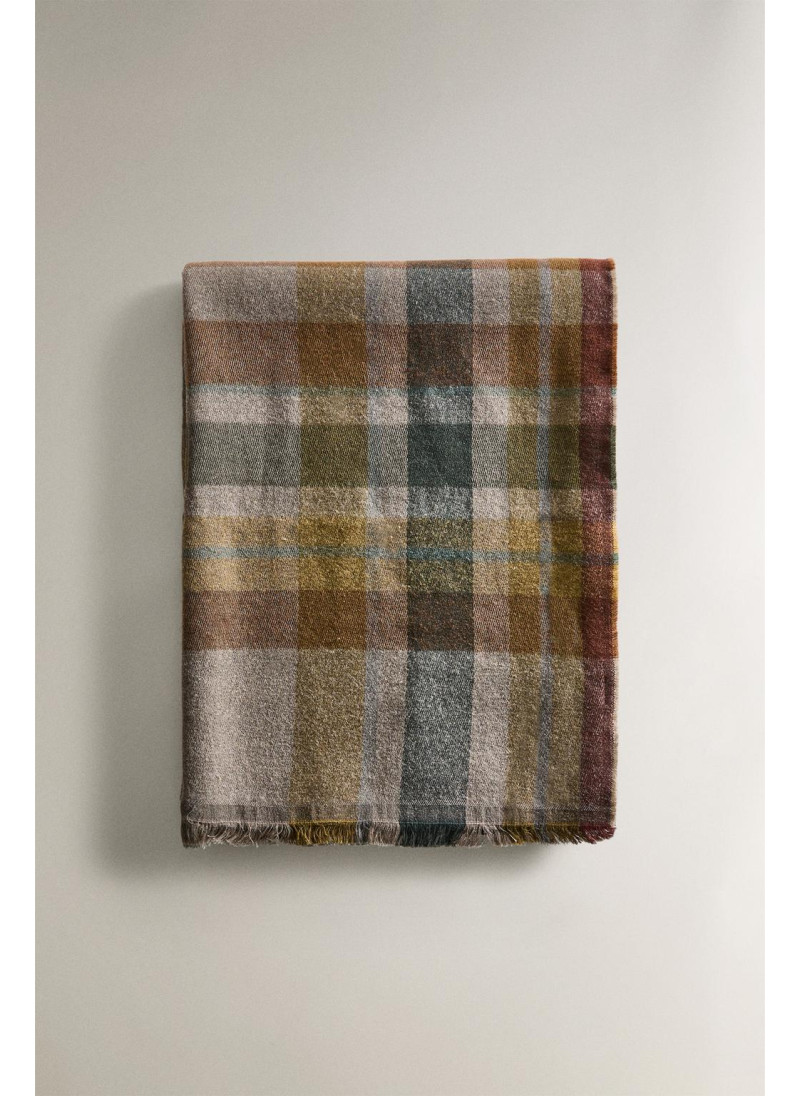 Плед из хлопка в клетку Плед из хлопка в клетку