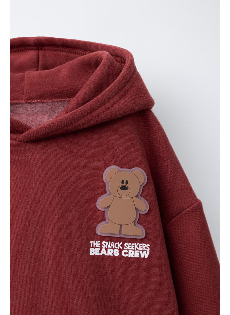 Толстовка с медвежонком Толстовка с медвежонком