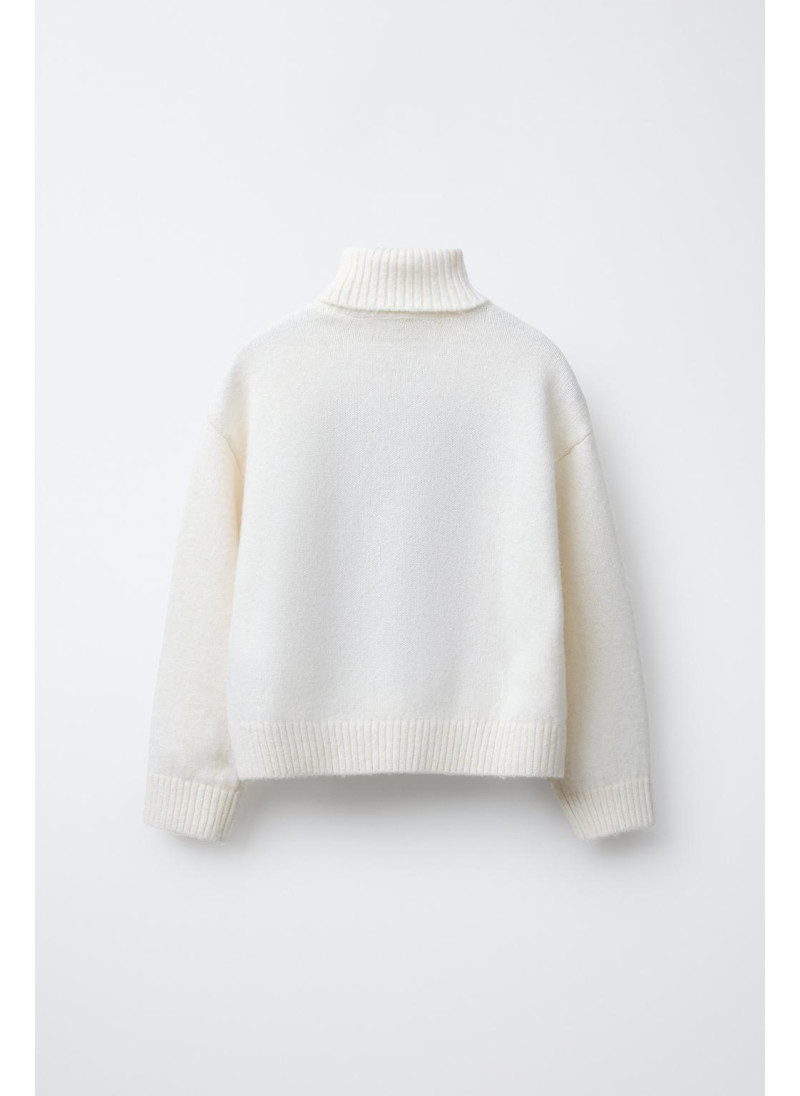 Вязаный свитер ski collection с рисунком лыжника Вязаный свитер ski collection с рисунком лыжника