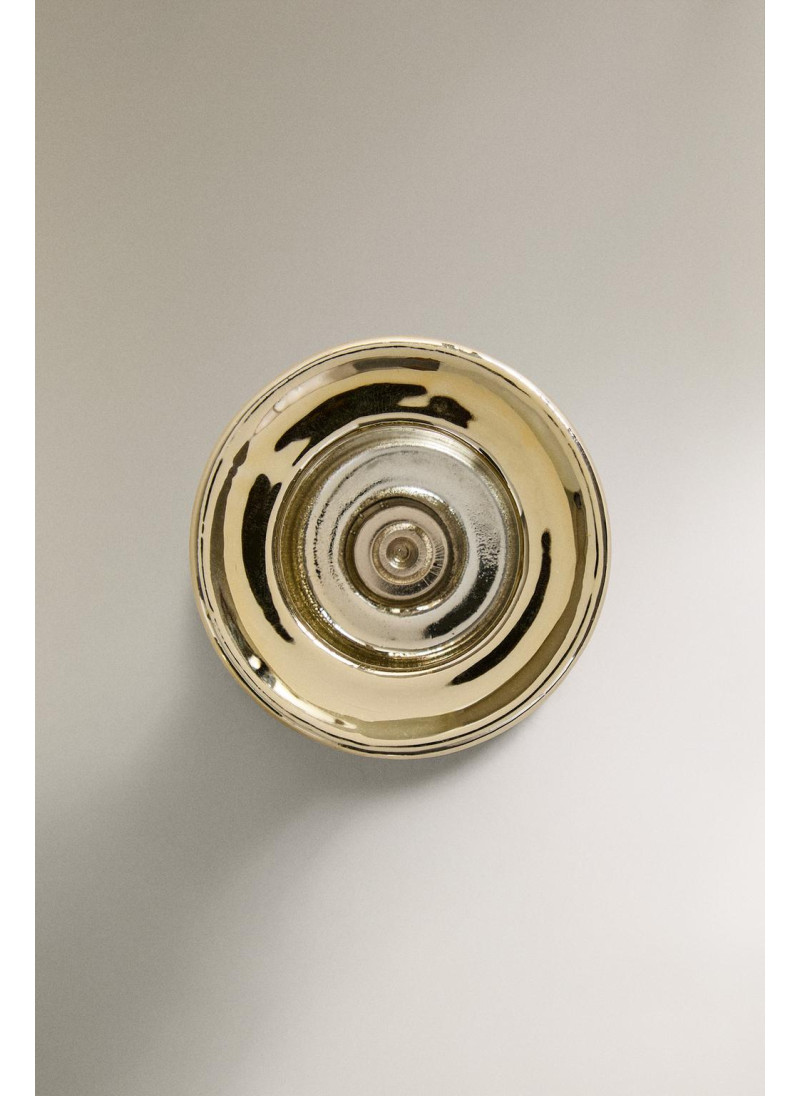 Металлический фарфоровый подсвечник для рождества Металлический фарфоровый подсвечник для рождества