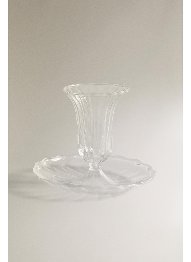 Свечдержатель из прозрачно...