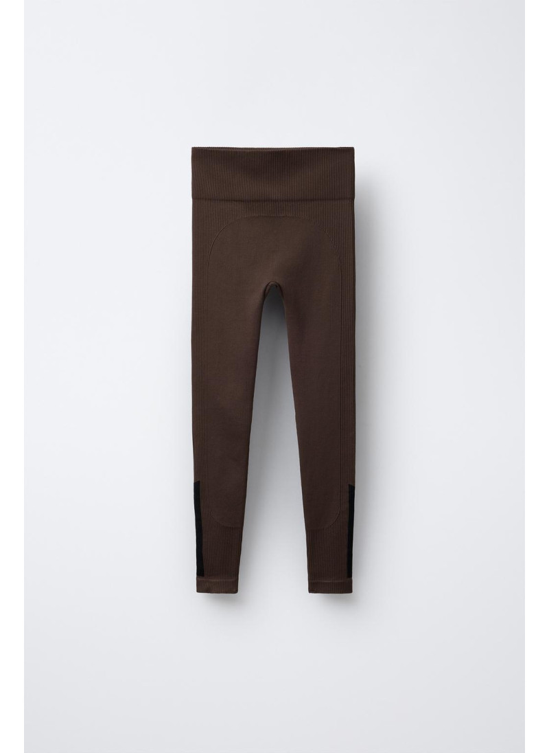 БЕСШОВНЫЕ ЛЕГИНСЫ С КОНТРАСТНЫМИ ВСТАВКАМИ ИЗ КОЛЛЕКЦИИ SKI БЕСШОВНЫЕ ЛЕГИНСЫ С КОНТРАСТНЫМИ ВСТАВКАМИ ИЗ КОЛЛЕКЦИИ SKI