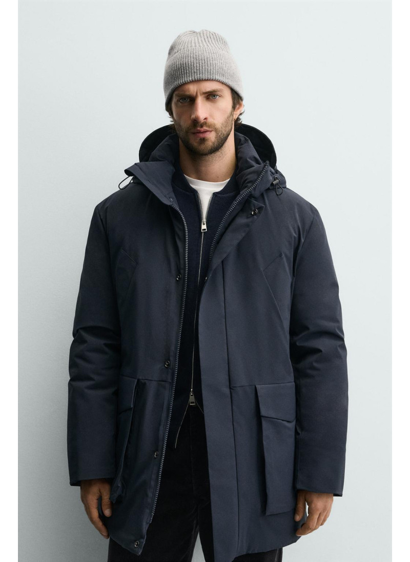 Водоотталкивающая утепленная парка Водоотталкивающая утепленная парка