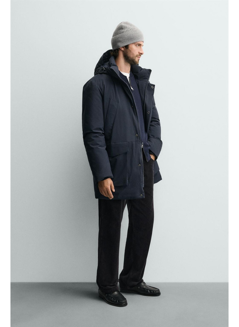 Водоотталкивающая утепленная парка Водоотталкивающая утепленная парка