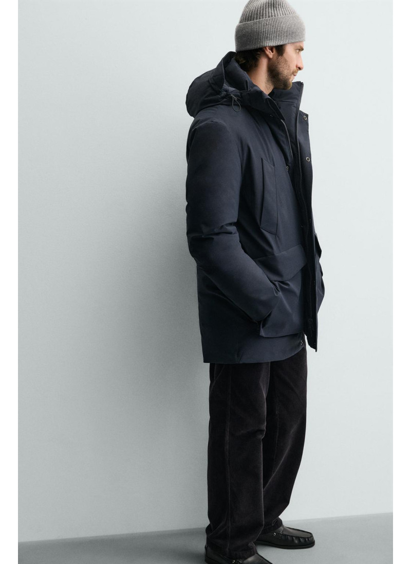 Водоотталкивающая утепленная парка Водоотталкивающая утепленная парка