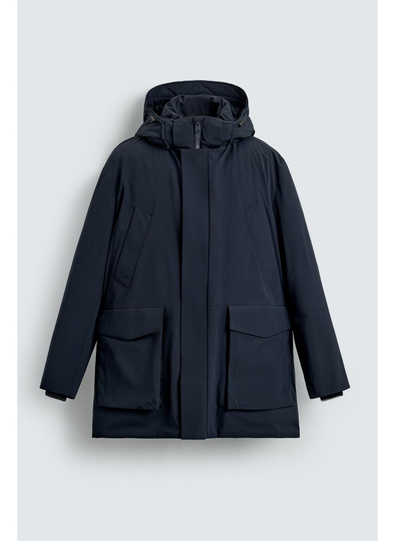 Водоотталкивающая утепленная парка Водоотталкивающая утепленная парка