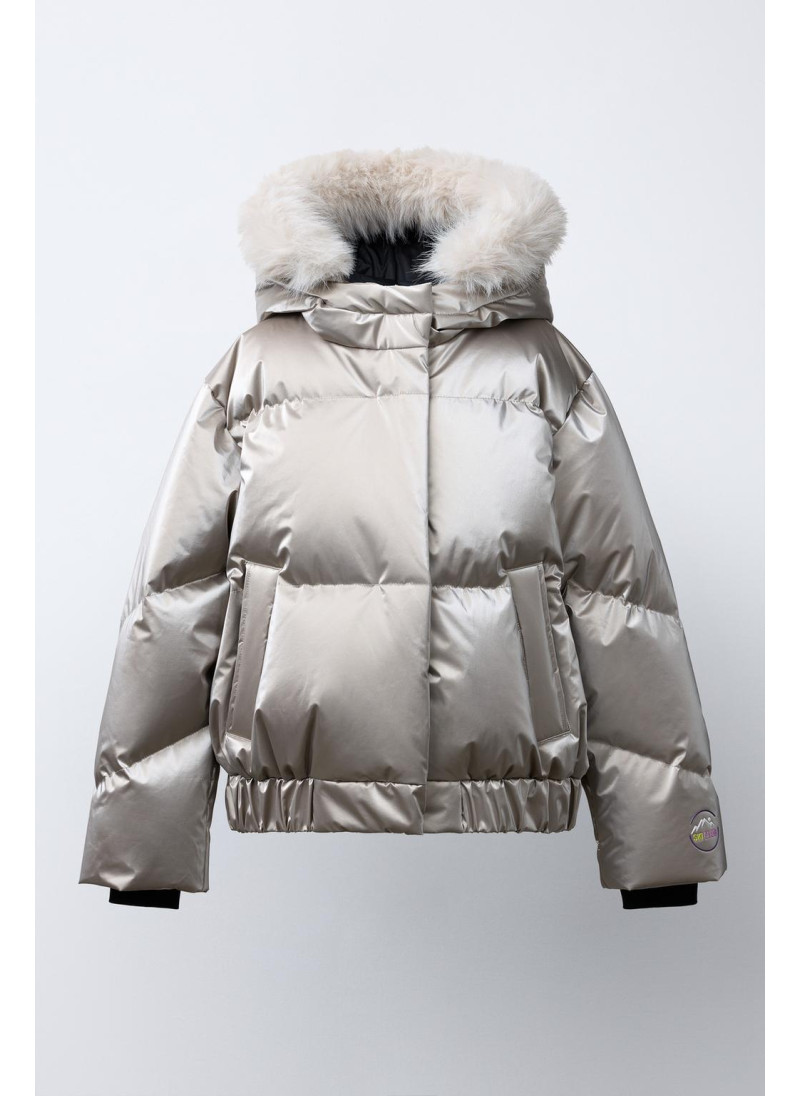 Металлическая водостойкая и ветрозащитная пуховая куртка recco® system ski collection Металлическая водостойкая и ветрозащитная пуховая куртка recco® system ski collection