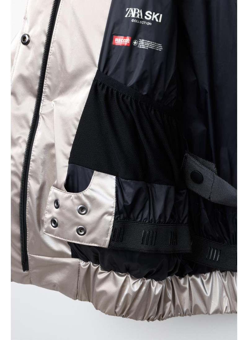 Металлическая водостойкая и ветрозащитная пуховая куртка recco® system ski collection Металлическая водостойкая и ветрозащитная пуховая куртка recco® system ski collection