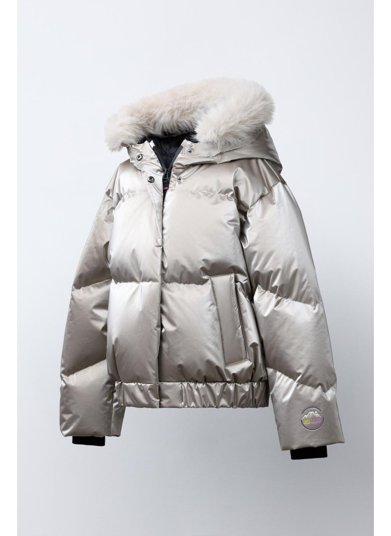 Металлическая водостойкая и ветрозащитная пуховая куртка recco® system ski collection Металлическая водостойкая и ветрозащитная пуховая куртка recco® system ski collection