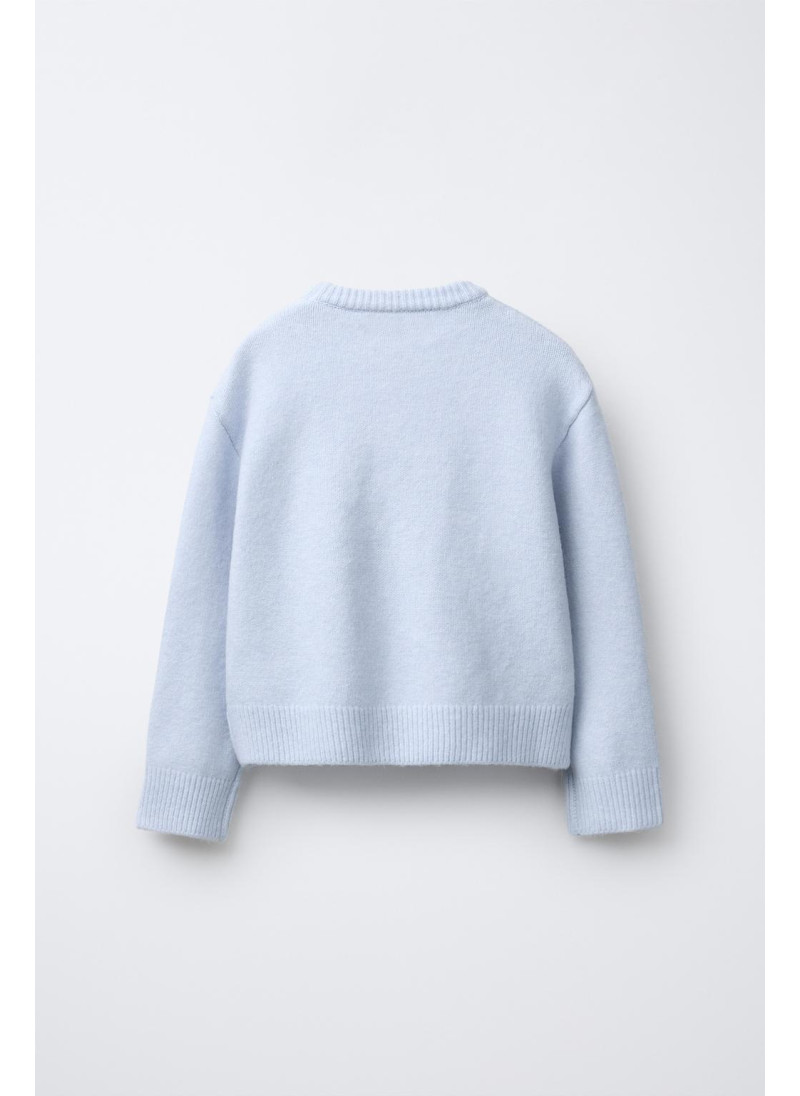 ВЯЗАНЫЙ ДЖЕМПЕР СО СНЕЖИНКАМИ ВЯЗАНЫЙ ДЖЕМПЕР СО СНЕЖИНКАМИ