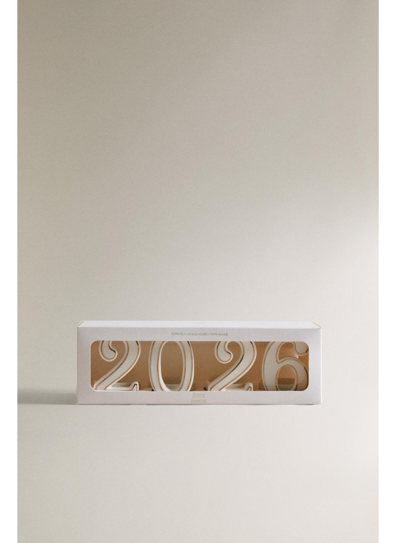 Набор из 2026 рождественских фарфоровых подсвечников (набор из 4 штук) Набор из 2026 рождественских фарфоровых подсвечников (набор из 4 штук)