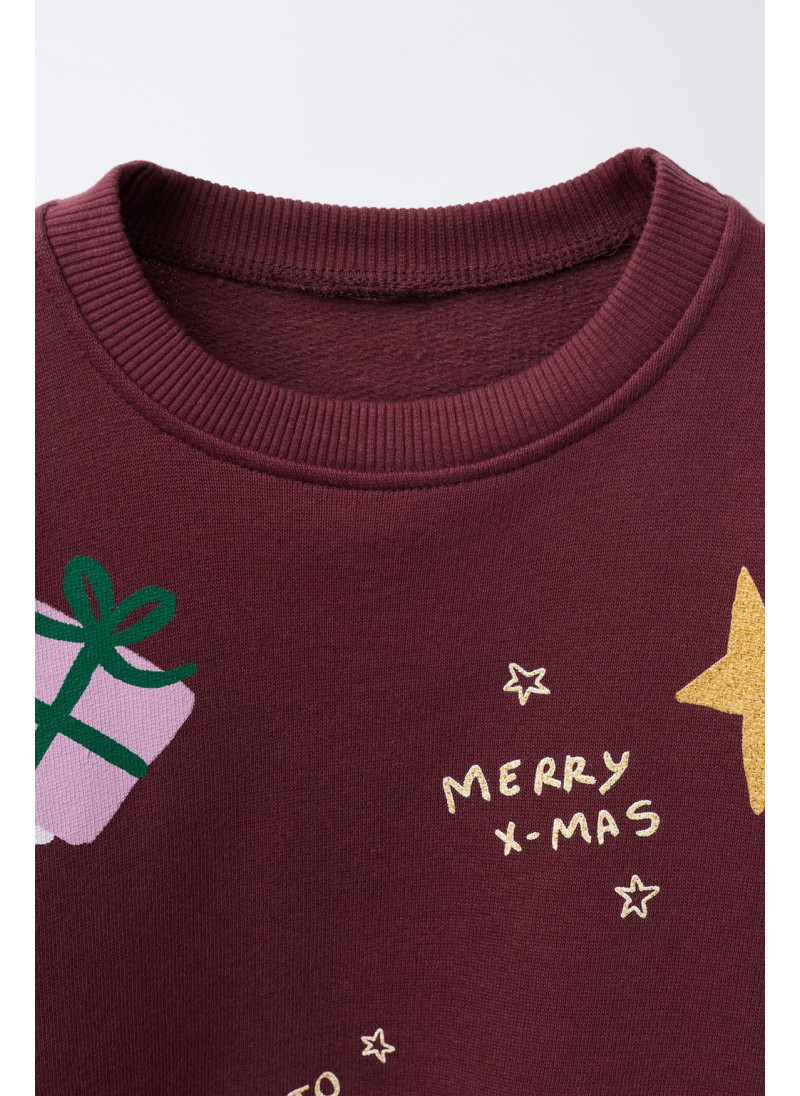 Толстовка с эльфами в принте Толстовка с эльфами в принте