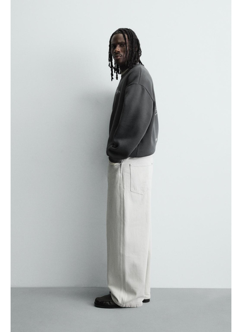 Свитшот с контрастным принтом Свитшот с контрастным принтом