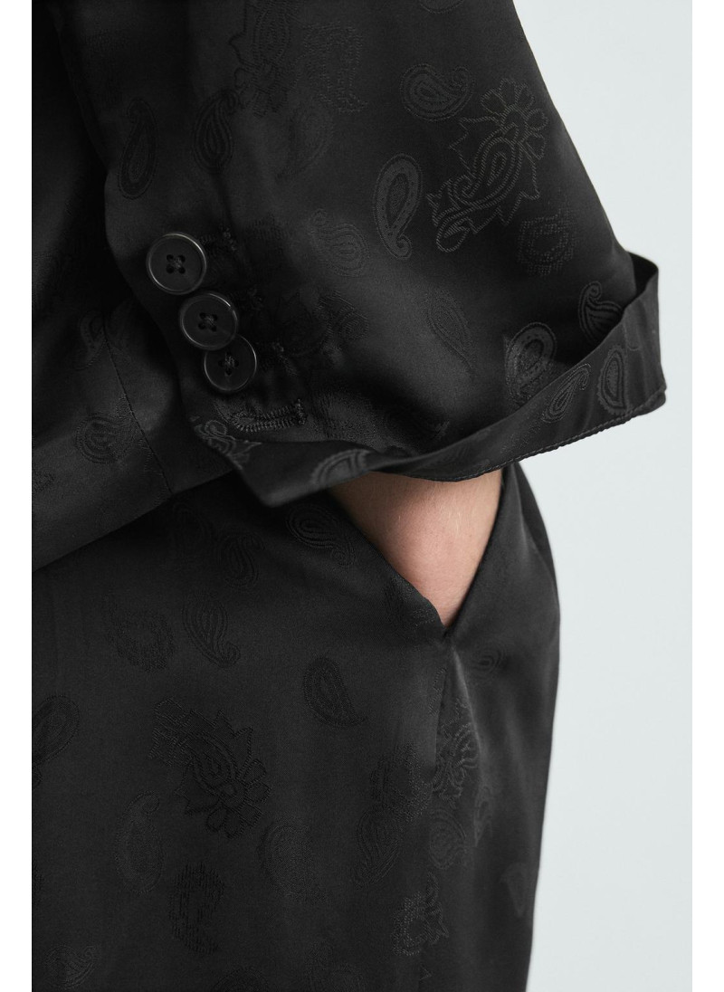 СТРУЯЩИЙСЯ КОСТЮМНЫЙ БЛЕЙЗЕР ИЗ ЖАККАРДА ПЕЙСЛИ - LIMITED EDITION СТРУЯЩИЙСЯ КОСТЮМНЫЙ БЛЕЙЗЕР ИЗ ЖАККАРДА ПЕЙСЛИ - LIMITED EDITION