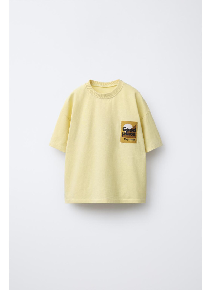 ФУТБОЛКА С НАШИВКОЙ И ПРИНТ...