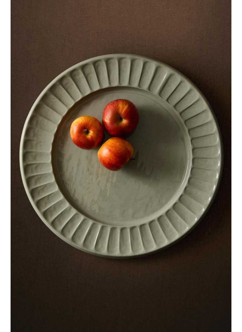 Круглая металлическая поднос Круглая металлическая поднос