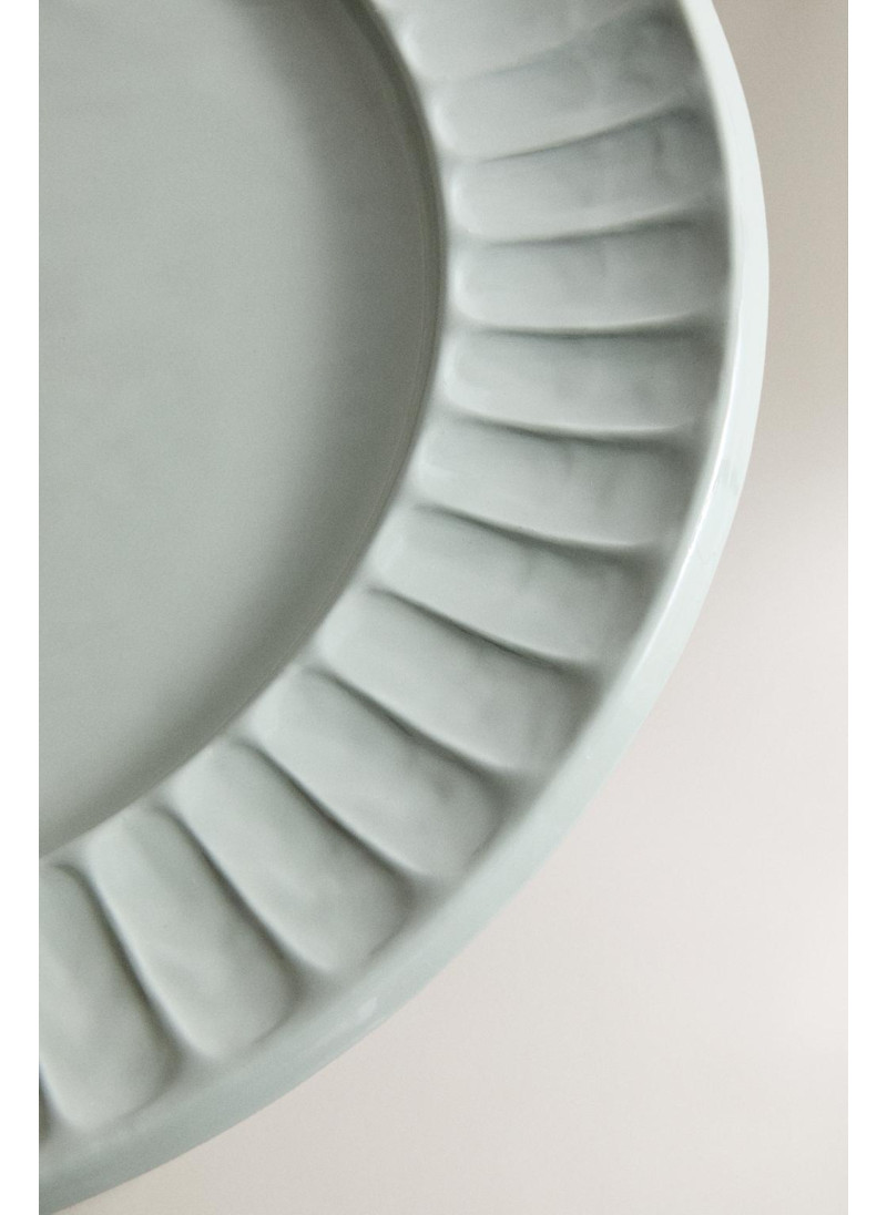 Круглая металлическая поднос Круглая металлическая поднос