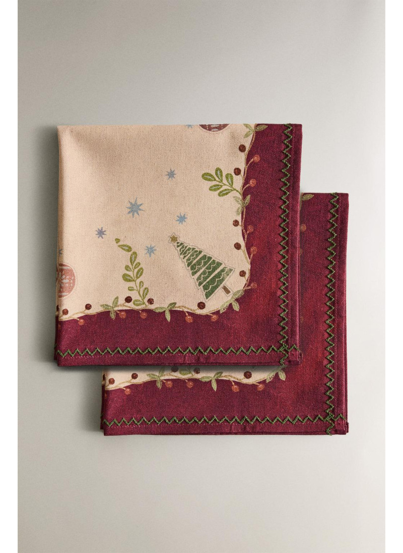 Набор рождественских салфе...