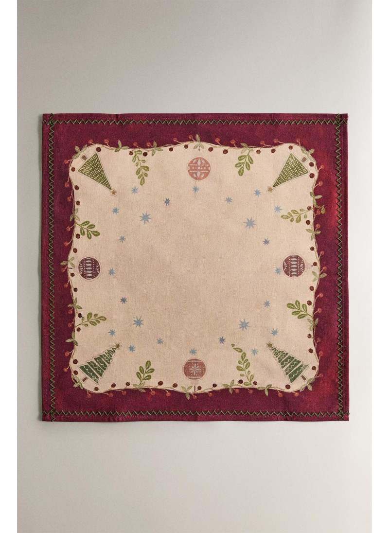 Набор рождественских салфеток с рисунком (набор из 2) Набор рождественских салфеток с рисунком (набор из 2)