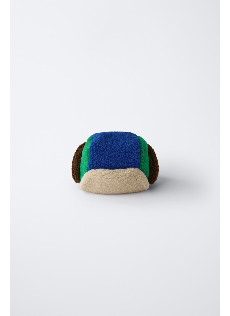 Многоцветная опушка из искусственного меха на голову Многоцветная опушка из искусственного меха на голову