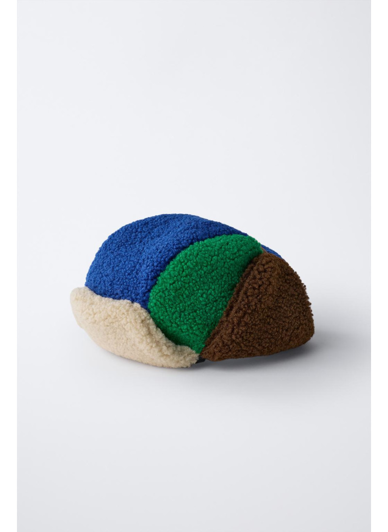 Многоцветная опушка из искусственного меха на голову Многоцветная опушка из искусственного меха на голову