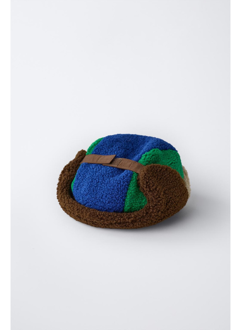 Многоцветная опушка из искусственного меха на голову Многоцветная опушка из искусственного меха на голову