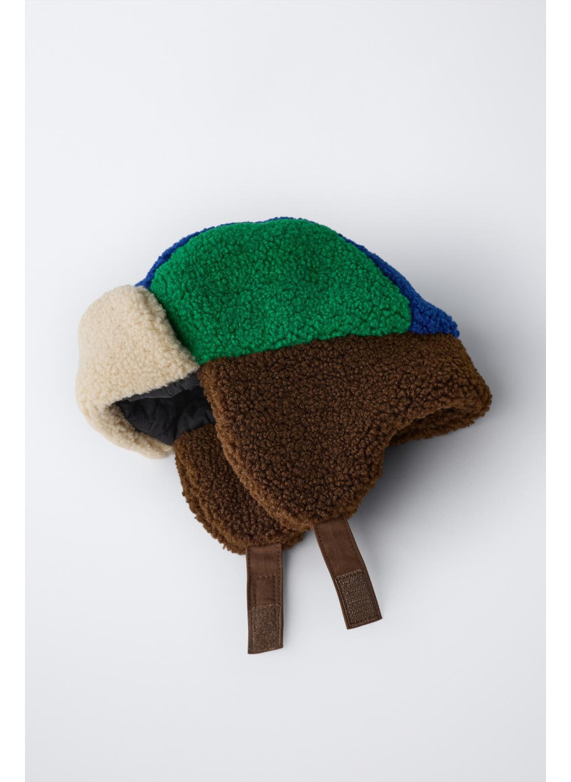 Многоцветная опушка из искусственного меха на голову Многоцветная опушка из искусственного меха на голову