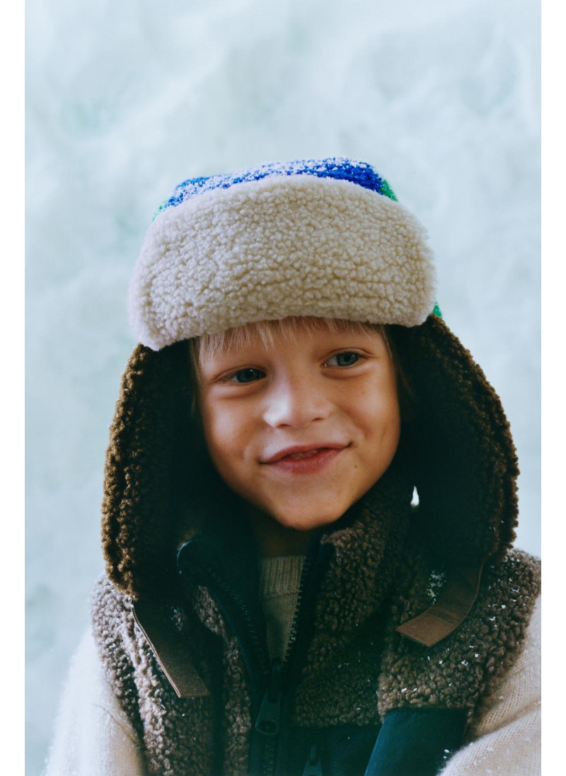 Многоцветная опушка из искусственного меха на голову Многоцветная опушка из искусственного меха на голову