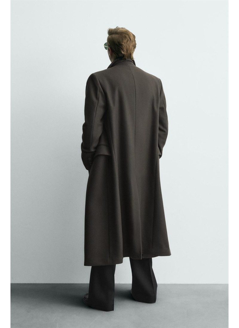 Пальто с двубортной застежкой из ограниченной коллекции из шерсти manteco® Пальто с двубортной застежкой из ограниченной коллекции из шерсти manteco®